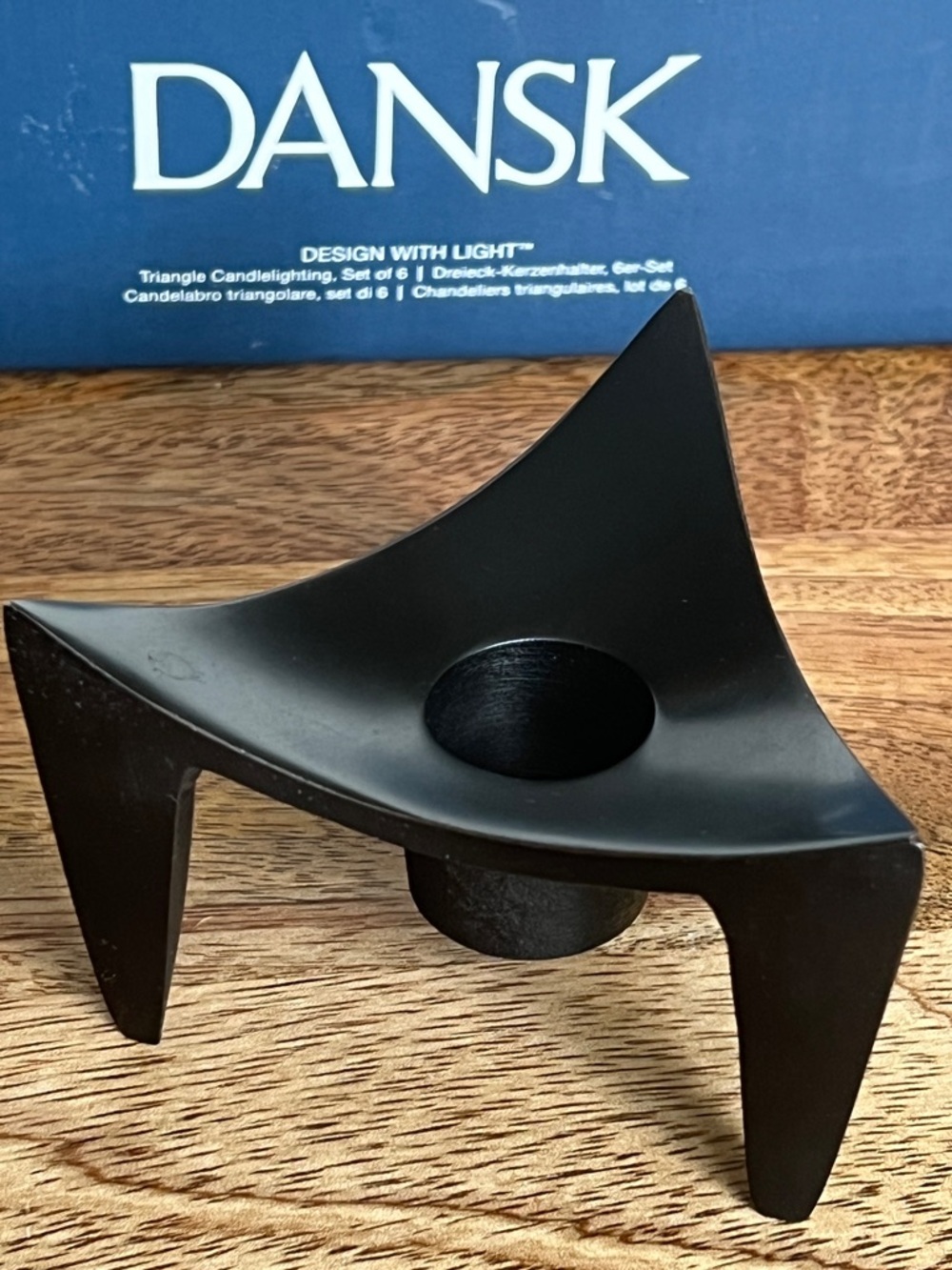 Dansk Candle Holder Set of 6 NIB